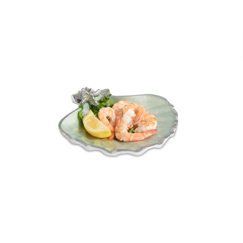 Bol de service 8,25 po Scallop Starfish, Hortensia
