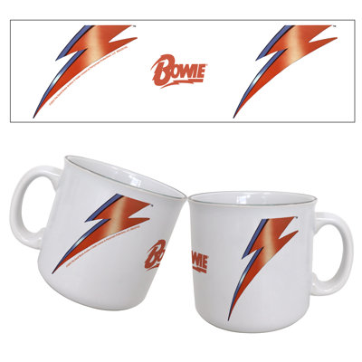 David Bowie - Lightning Bolt 20oz. Camper Mug