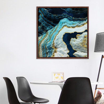 Aerial Ocean Abstract - Print on Canvas