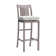Croquet Teak Outdoor 30'' Bar Stool with Cushion