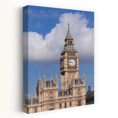 Low Angle View Of Big Ben And Houses Of Parliament City Of Westminster London England Abstract Contemporary Architecture City Art