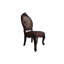 Chaise d'appoint Versailles au fini cerisier (ensemble de 2)