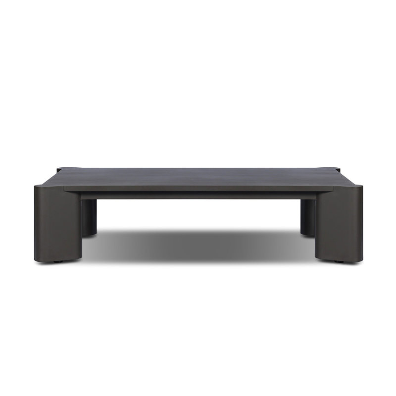 Soho Outdoor Metal Coffee Table-Bronze