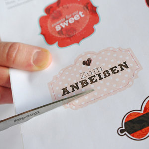 Sticker ausschneiden