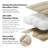 Southshore Fine Linens Vilano Down Alternative Comforter, 240 GSM Double-Brushed Microfiber Oversized All-Season Comforter with Box Stitching, Piped Edges and Corner Tabs, Twin/Twin XL, Soft Sand-491867240-420232230