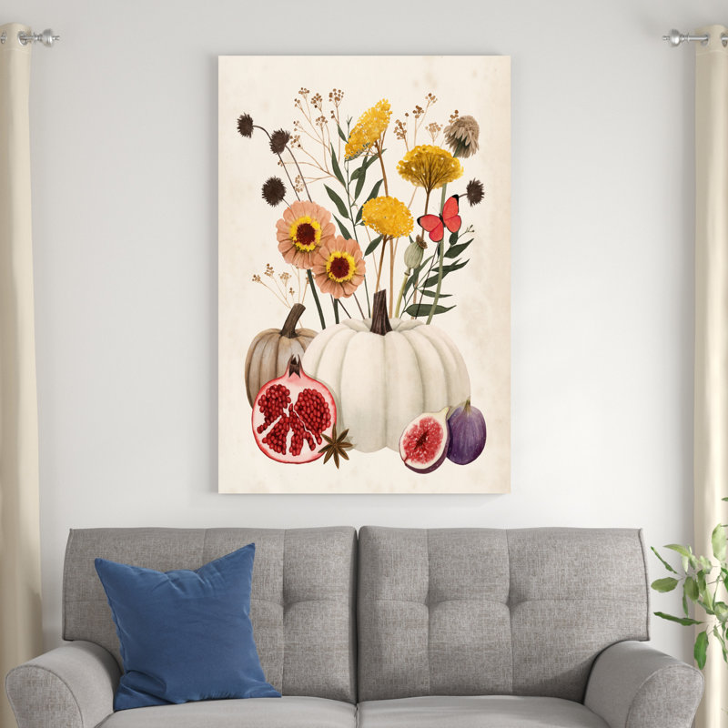 Automne botanique I, H 48 po x l 32 po x P 1,25 po