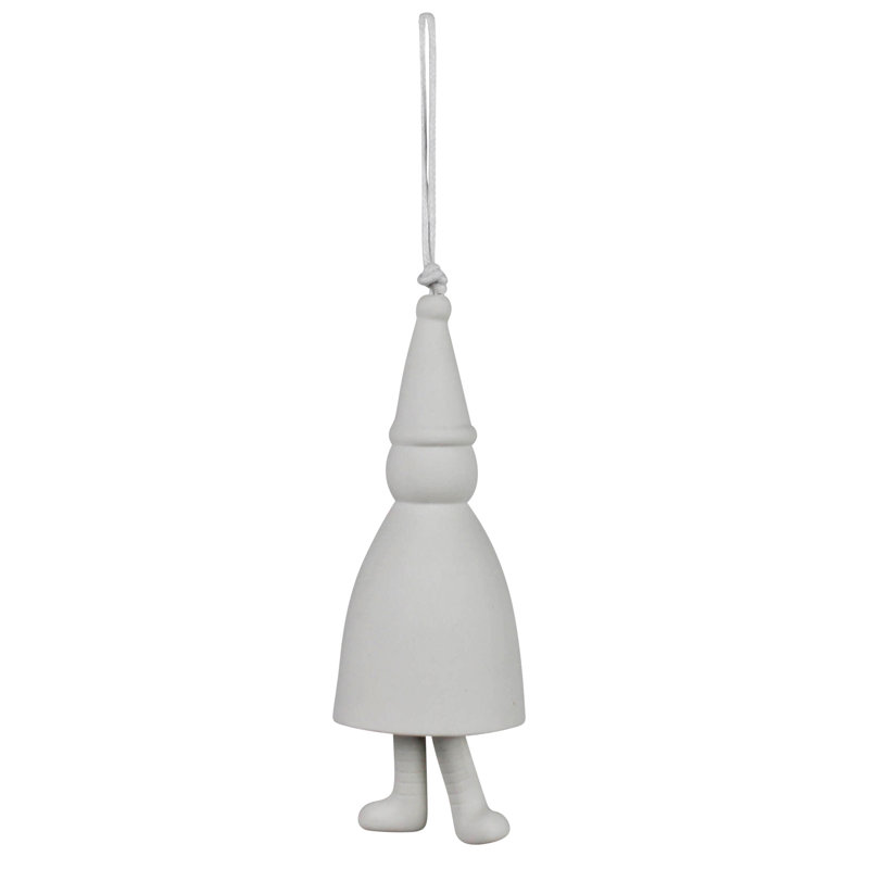 Ornement gnome, porcelaine