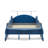 Race Car-Shaped Platform Bed With Wheels-75449443