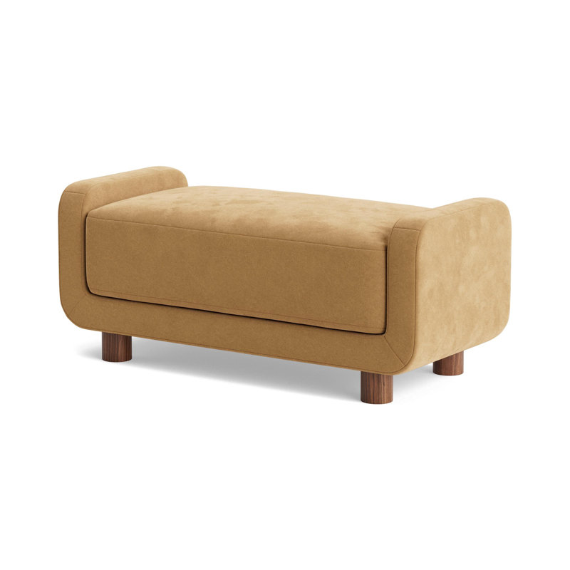 Eva Ottoman, Performance Velvet - Nutmeg