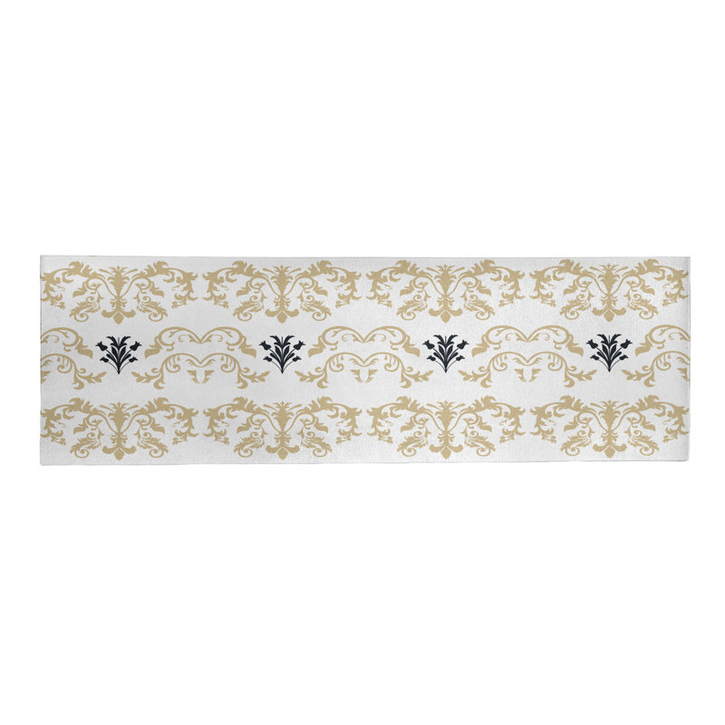 Tapis de couloir blanc
