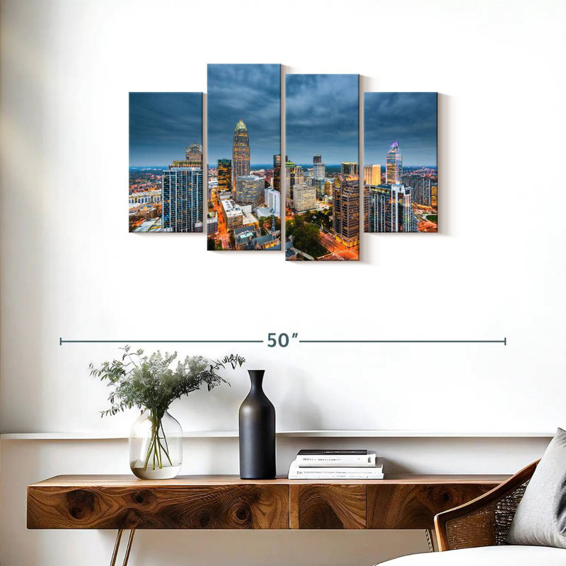 Nicci Charlotte Blue Hour, H 22 po x l 36 po