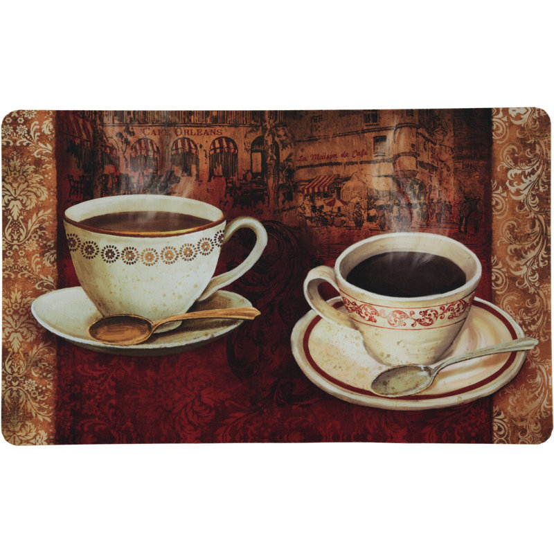 Tapis anti-fatigue française café premium Lillias