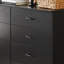 140 cm W Chest of 6 Drawers-250784236