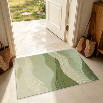 Tapis Sage Green Wave