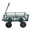 Les chariots de jardin Wagon Cart facilitent le transport du bois de chauffage (vert)-122373665