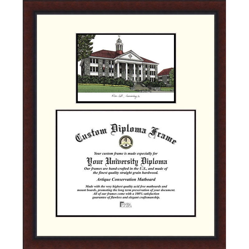 Soheila James Madison University Legacy Scholar Diploma Picture Frame