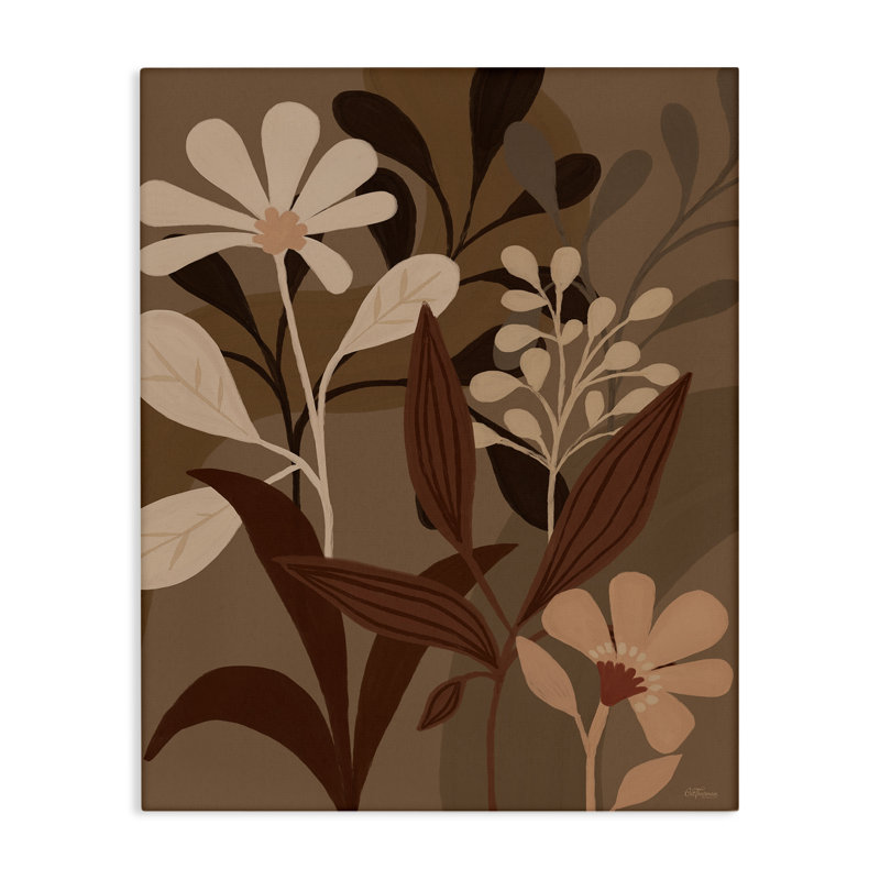 Art mural sur toile Mute Boho Botanicals par Dogwood, H 20 po x l 16 po