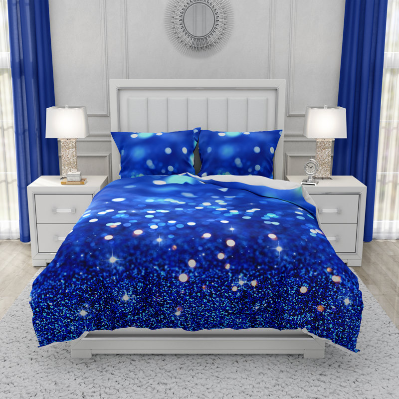 Abstract Duvet Cover, King Duvet Cover + 2 King Shams