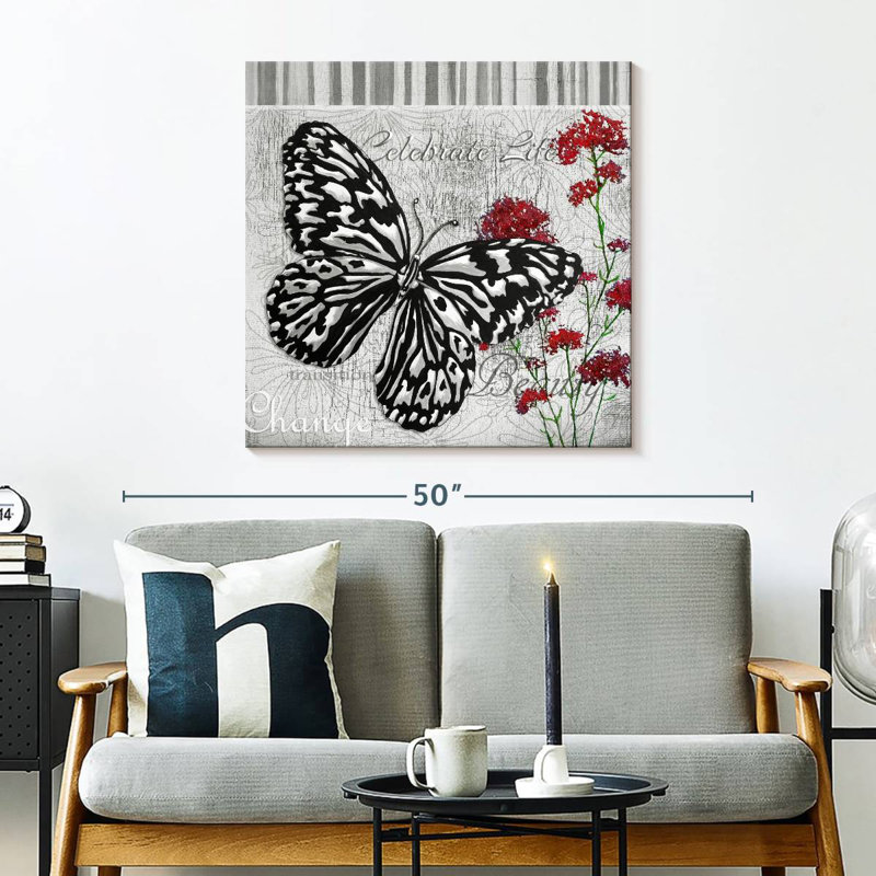 Brampt célèbre la beauté de la vie, H 30 po x l 30 po