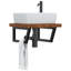 Ashya 50cm Solid Wood Bathroom Vanity Top-743983985