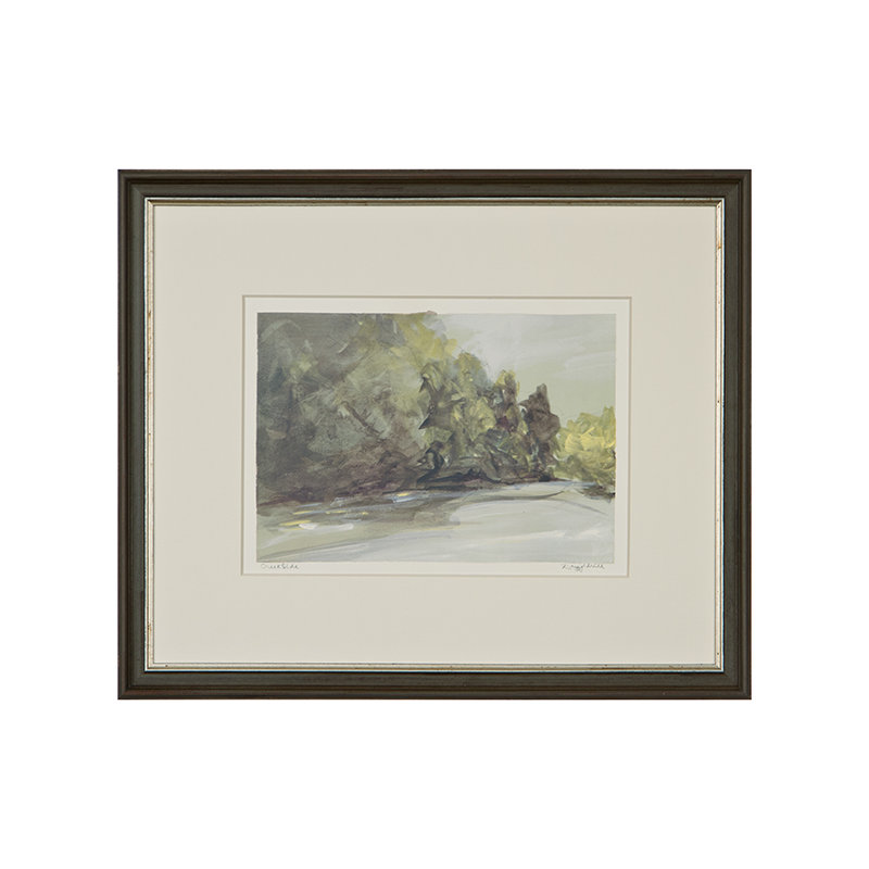 «Creek Side» par Daughdrill - peinture encadrée
