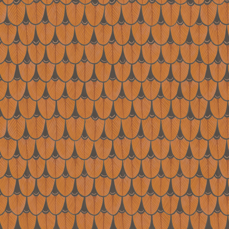 Ardmore Narina 33' L x 20.5" W Textured Wallpaper Roll, Burnt Orange