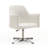 Raisa Faux Leather Swivel Armchair