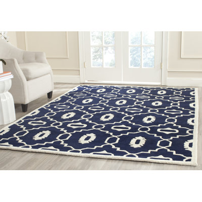 Carolene Hand Tufted Wool Geometric Rug