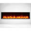 Foyer électrique encastré Allysia - conception linéaire - flammes multicolores - 400 pieds carrés-37296624