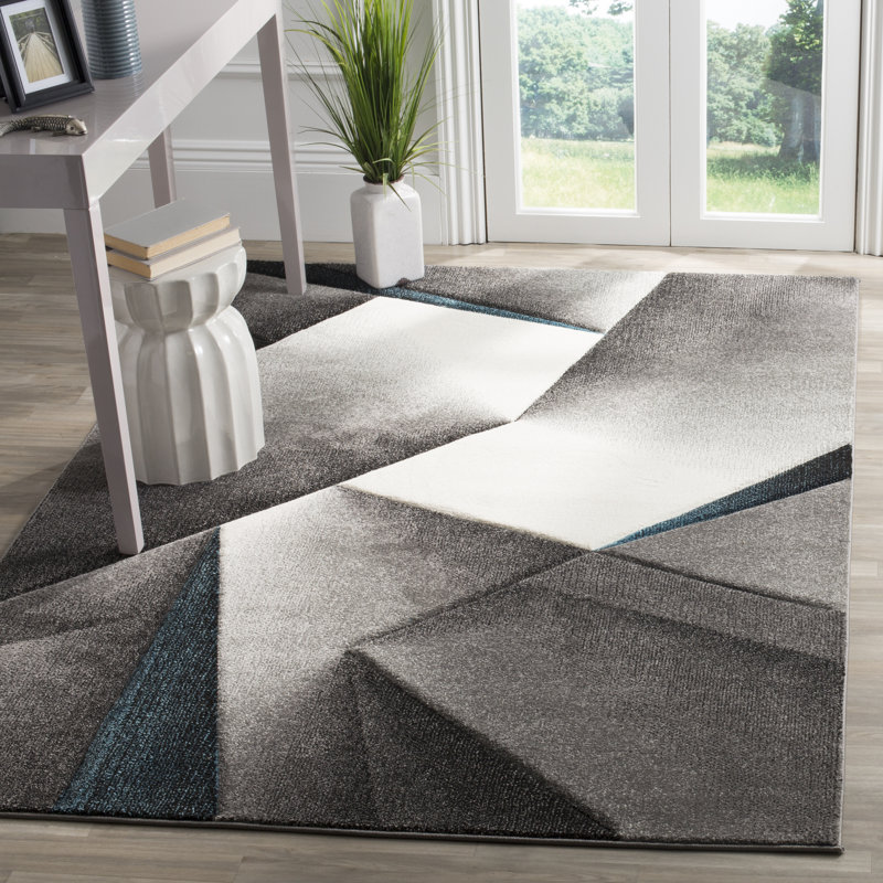Vilica Performance Abstract Rug, Rectangle 8' x 10'
