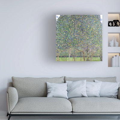 "Klimt Multicolor Paysages II" par Gustav Klimt sur toile