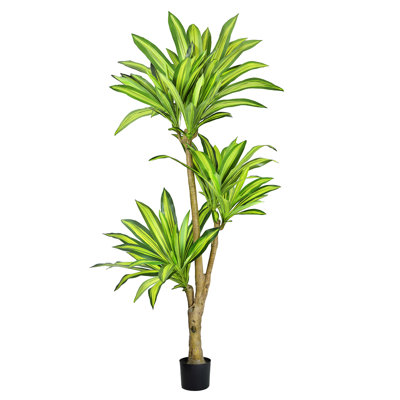 Arbre Dracaena artificiel 72 po en pot