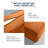 6" Outdoor Cushions For Patio Furniture, 22X24x6 Thick Seat Cushion Set Of 6, Fade Resistant Couch Chair Replacement Cushions High Density Deep Wicker Chair Cushion W/Removable Cover-1207212092