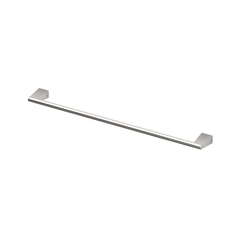 Barre à serviettes murale 24 po Bleu, Nickel satiné
