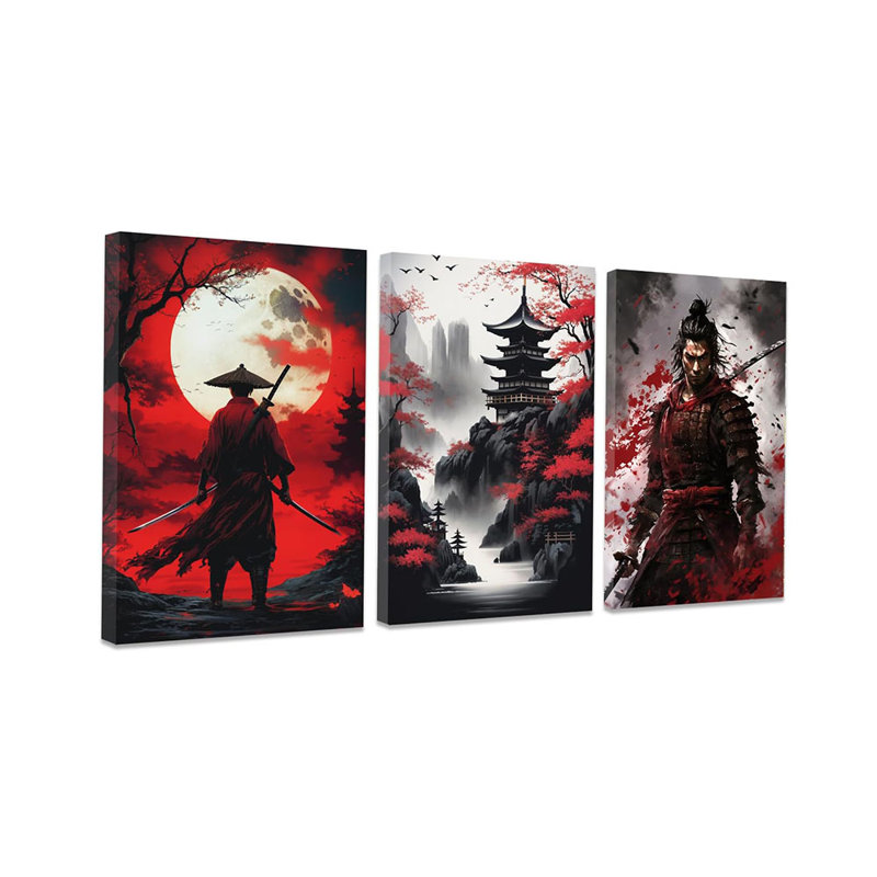 3 Piece Wrapped Canvas Print