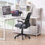 Adjustable Mid-Back Swivel Ergonomic Office Chair with Adjustable Arms, Mesh Lumbar Support, Height Adjustable-1405725710