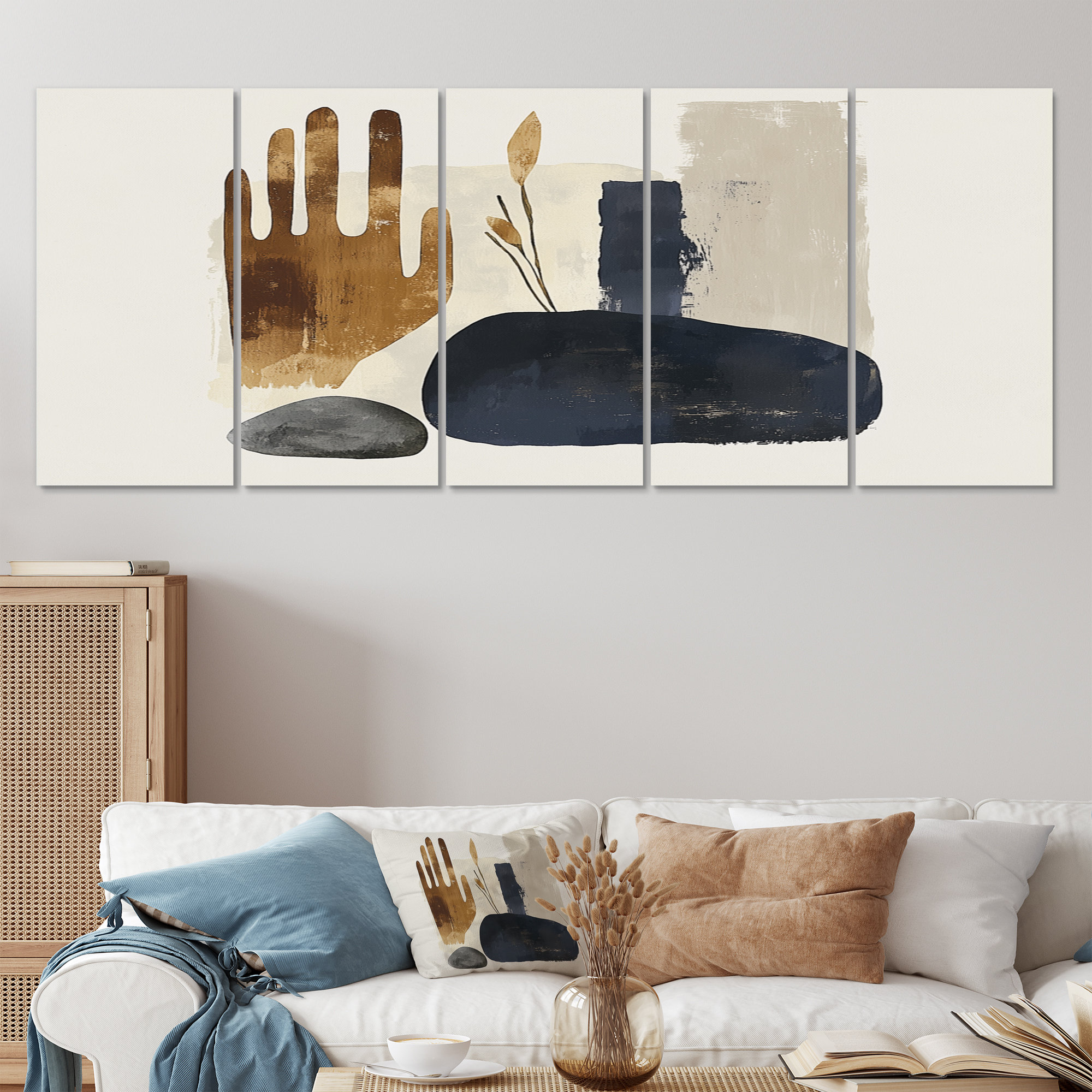 Winston Porter Minimal And Geometric Nature Tones Photo Inspiration