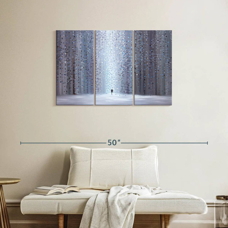 Avery Rainy Stroll II, 24" H x 38" W