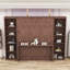 Lit escamotable en bois avec rangement spacieux-28300291