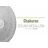 Endurathane Shakuras Ceiling Medallion, 24"OD x 3"P (Fits Canopies up to 5"), Hand-Painted Brushed Mahogany Finish-28583973