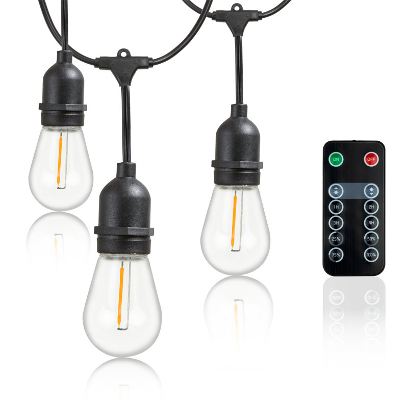 Kurt Outdoor 16 - Bulb 48'' Plug-in LED String Light
