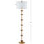 Lampe sur pied 64 "Audreyonna
