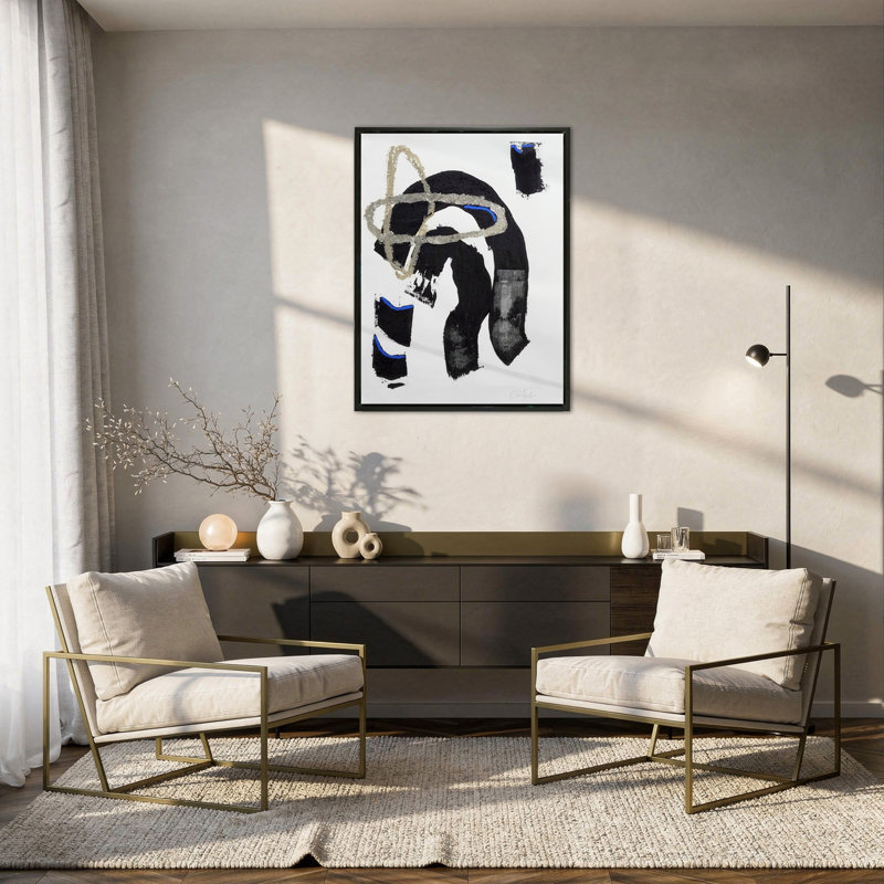 Table Table 3 par Evan Taylor - Peinture encadrée sur papier