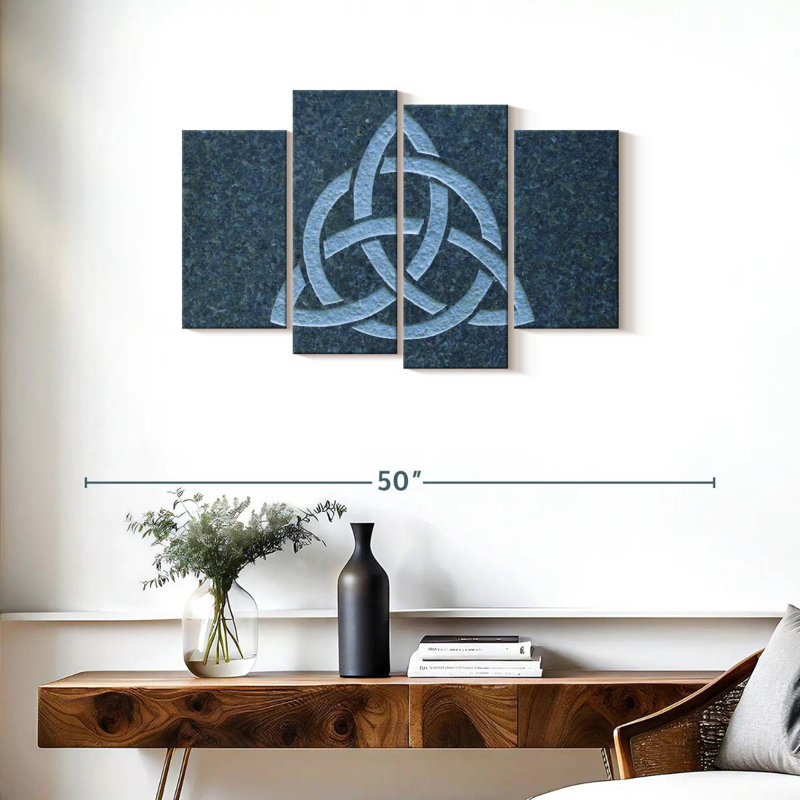 Symbole Triquetra, H 22 po x l 36 po