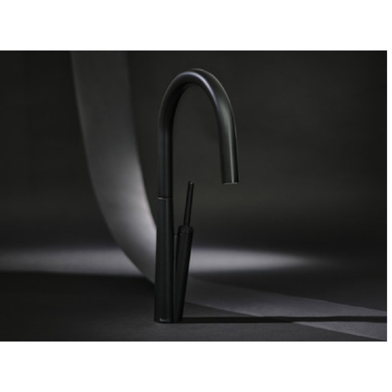 Solstice Kitchen Mixer, Matte Black