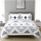 Mason Channel Geometric Shapes Comforter Set
