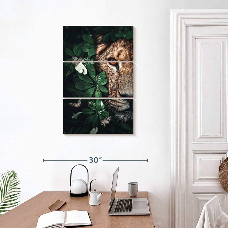 Lionne Brampt duo jungle, H 32 po x l 20 po