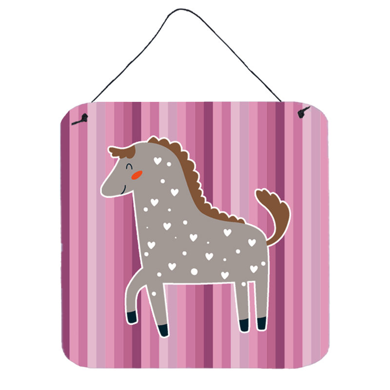 Décoration murale Aluminium cheval esmai