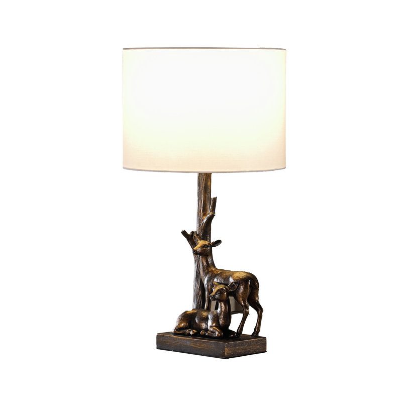 Lampe de table 19,75 po Western Roe Deers