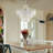 Minisink 8 - Light Iron Dimmable Tiered Chandelier